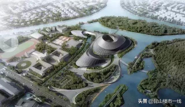 昆山城市面貌,昆山打造的新城
