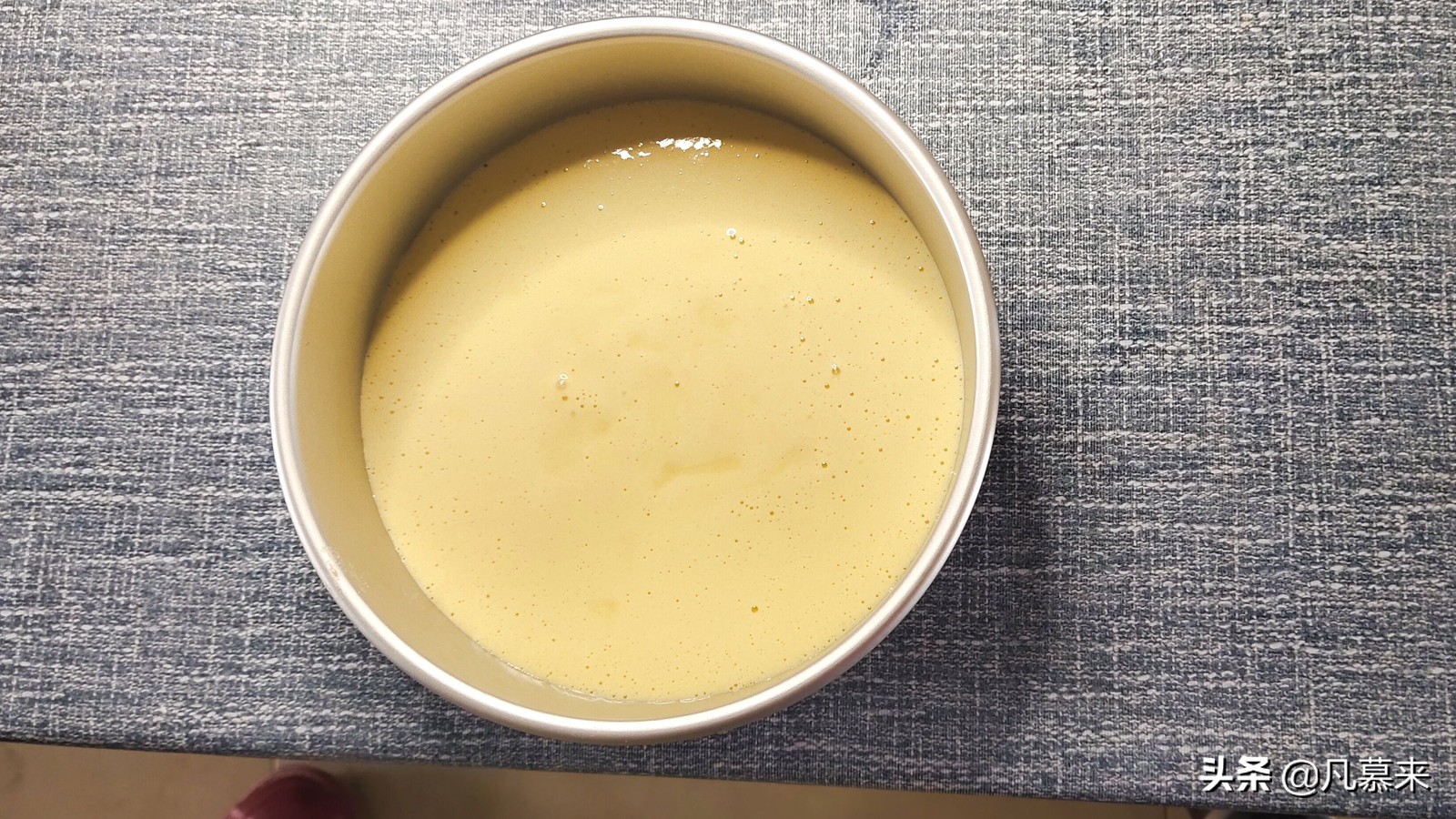 蛋糕海绵胚制作方式,烘焙新手入门海绵蛋糕