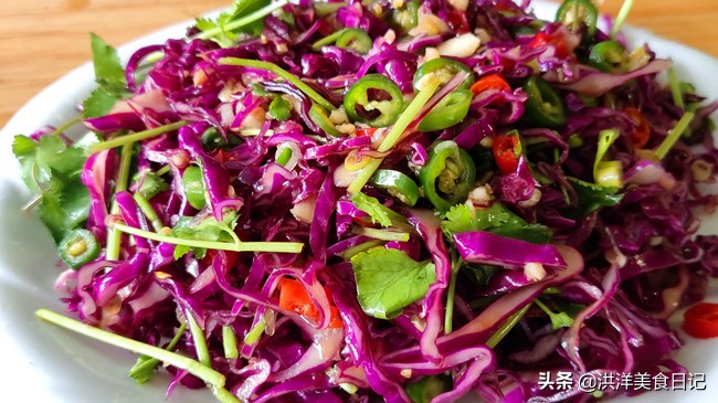 紫甘蓝凉拌要焯水吗窍门,紫甘蓝凉拌需要焯水吗