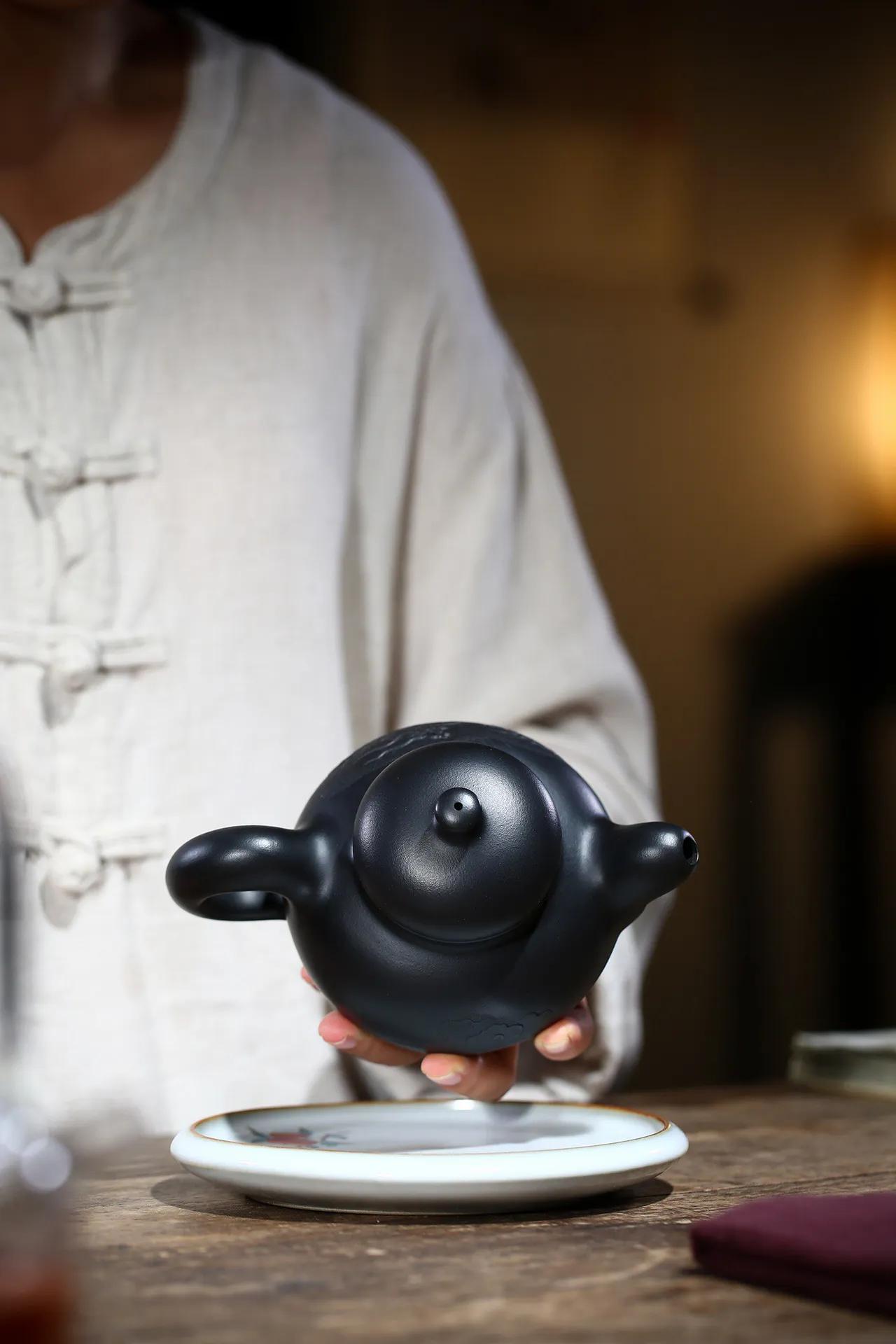 姚玲香紫砂壶和谁雕刻,姚玲香紫砂壶