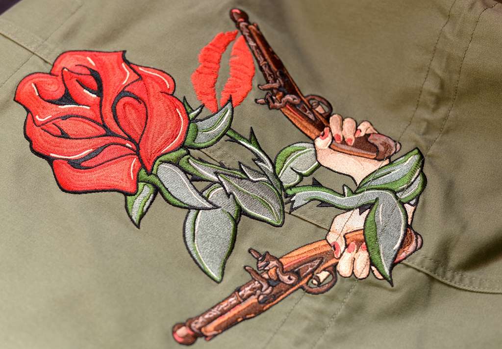 以枪炮玫瑰致敬经典——美军M-51Parka女式风衣评测