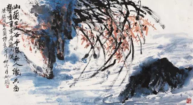 八大名家画兰,近代十大名家画兰作品欣赏