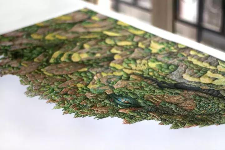 小央美水墨画作品欣赏,小央美人物画