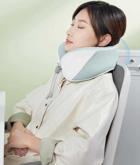 小米有品快速睡眠神器助眠仪,小米ai智能颈椎按摩睡眠枕