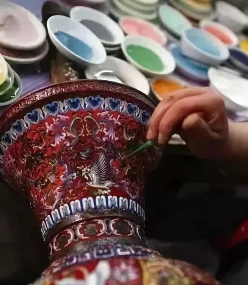 林徽因抢救传统工艺景泰蓝,林徽因拯救景泰蓝工艺