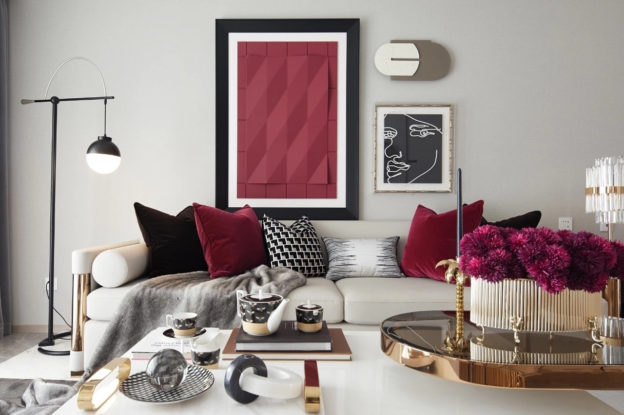 常州新北新城樾隽中央188平,常州新城樾隽中央120平装修效果图