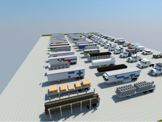 我的世界造卡车大比拼,我的世界教你建造超简单军用卡车