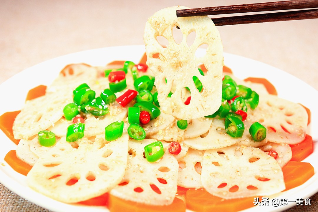 铁锅焯水藕片怎么不发黑,怎么焯水藕片又脆又不发黑