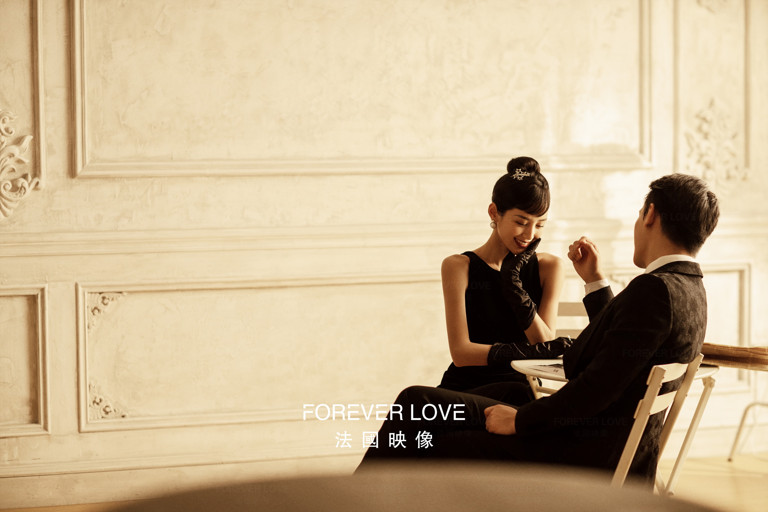 法式文艺浪漫复古风格婚纱照,法式复古风婚纱照和大气轻奢风