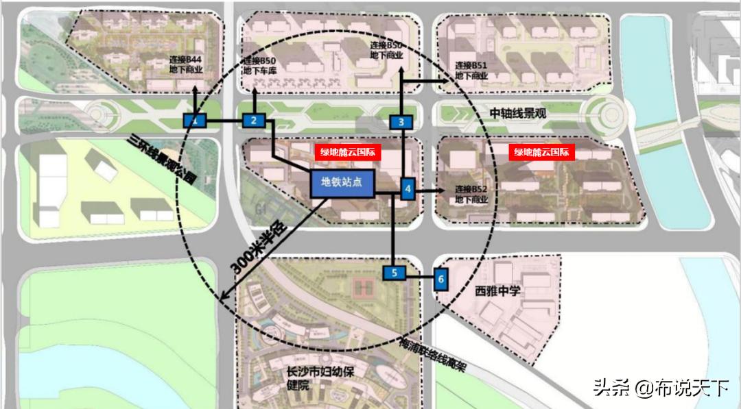 梅溪湖地标商业 (梅溪湖新天际河西地标商场)