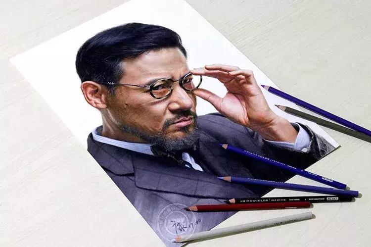 惊艳的彩铅画兔子,惊艳唯美的彩铅画