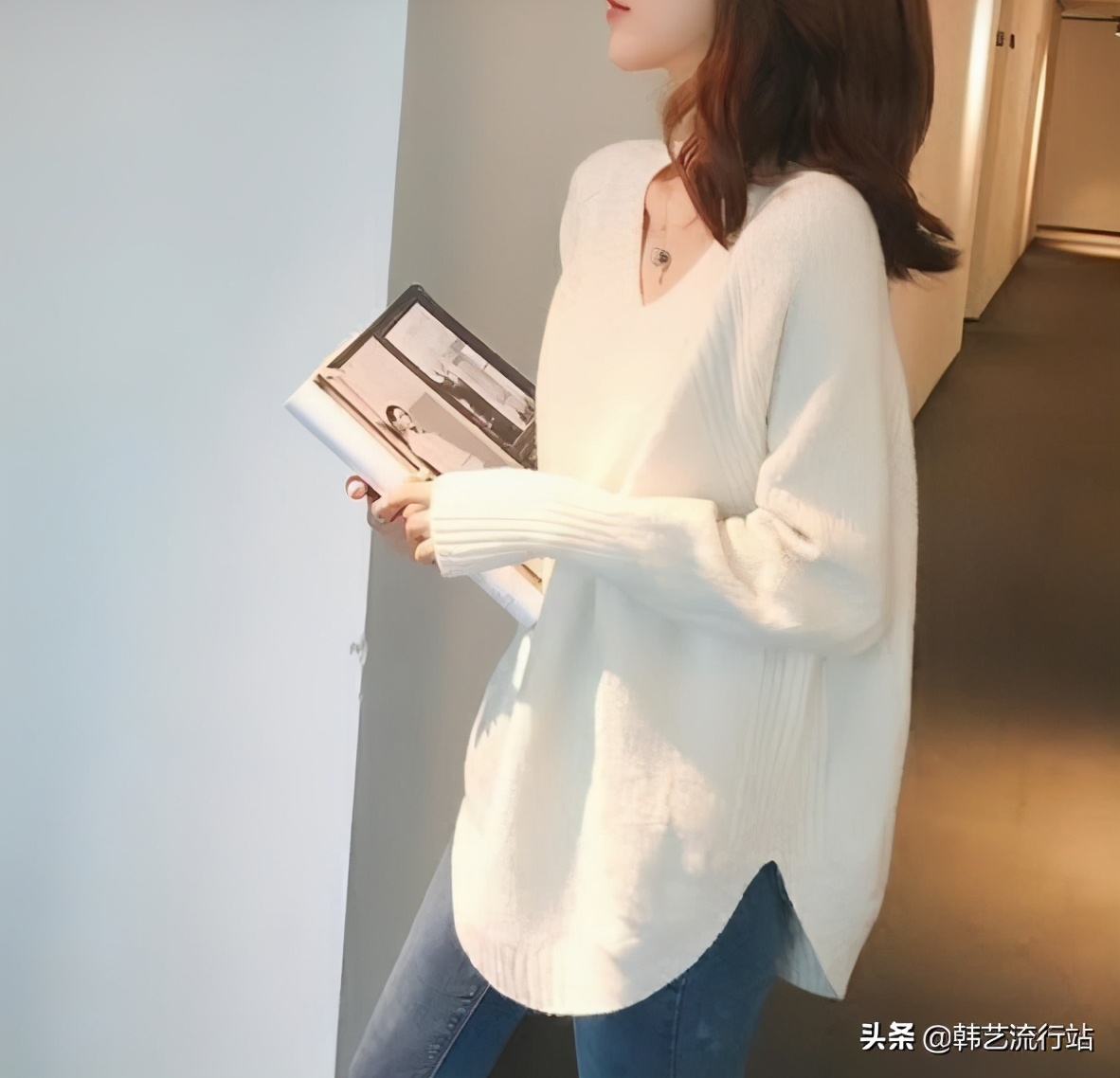 毛衣新式花样,毛衣时尚造型