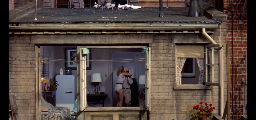 希区柯克经典电影后窗,希区柯克后窗艺术