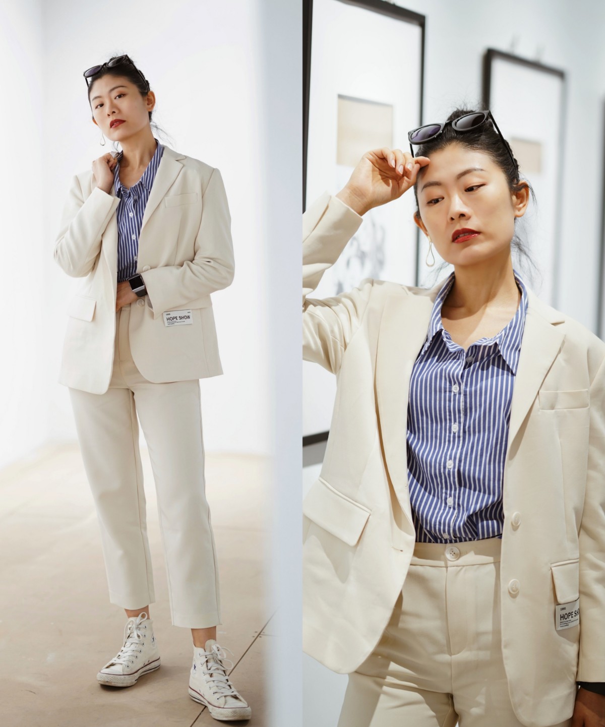 立春之后的时髦实用之选：小西装、风衣和连衣裙