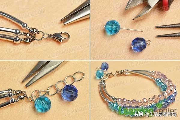 各种珠子串手链的教程,价值不菲的手链