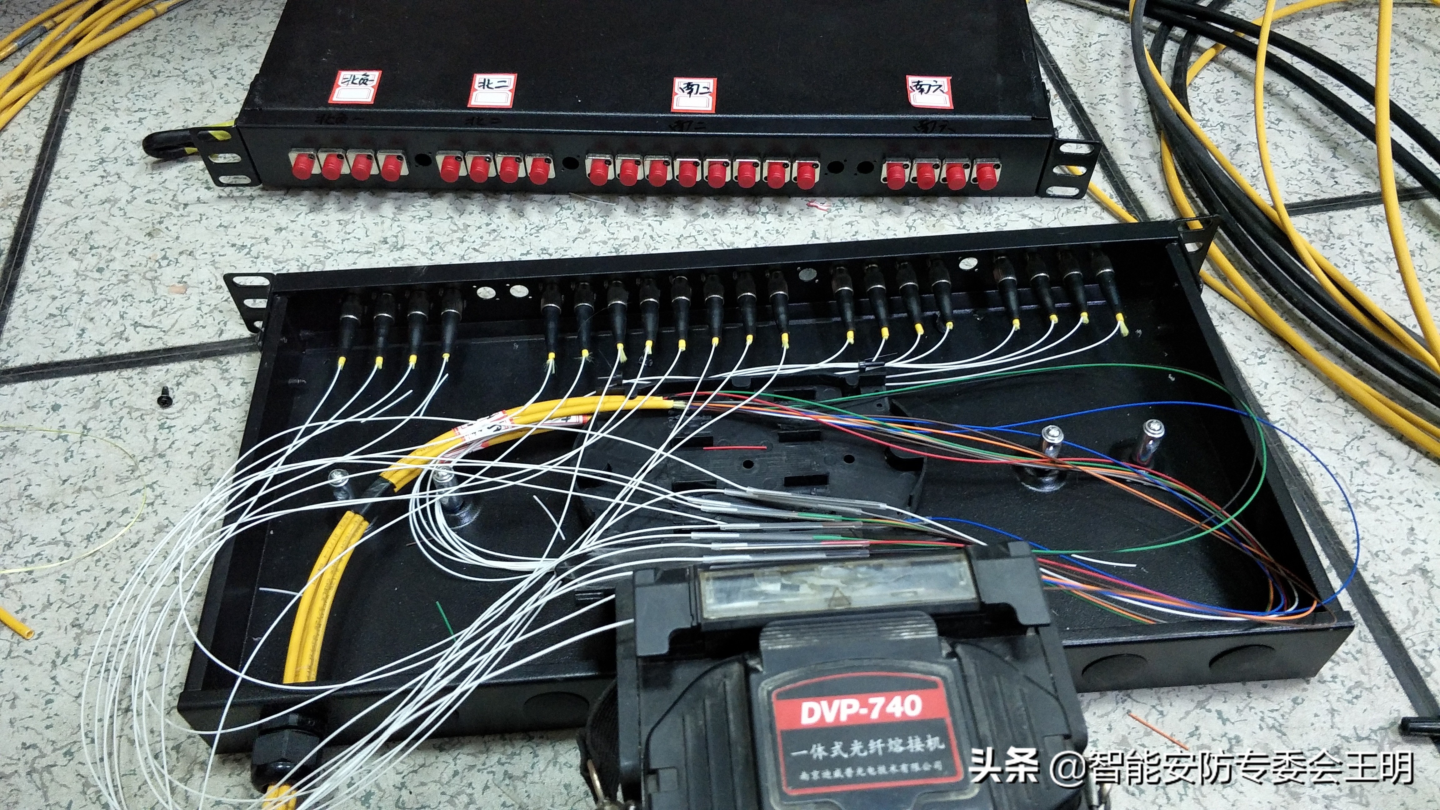 新型光纤熔接施工案例,风电场光纤熔接图纸