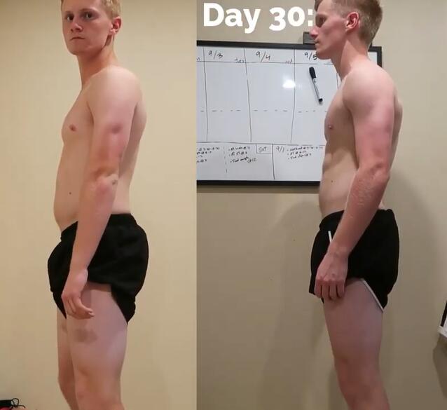 如何锻炼的和c罗一样强壮,小伙苦练三十天