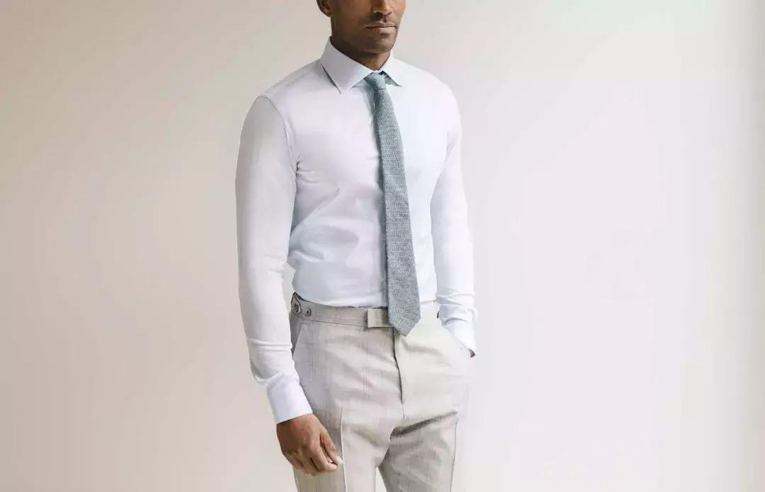 男人正装衬衫怎么穿出高级感,男士穿搭30岁轻熟风衬衫推荐