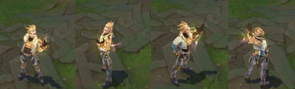 英雄联盟灵能特攻ez皮肤,ez灵能特工皮肤