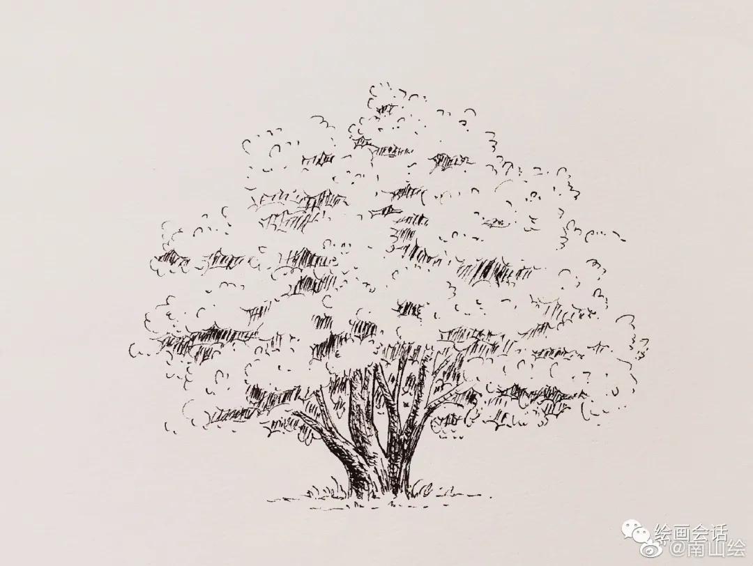 吴冠中钢笔风景速写,黄劲勇钢笔风景速写