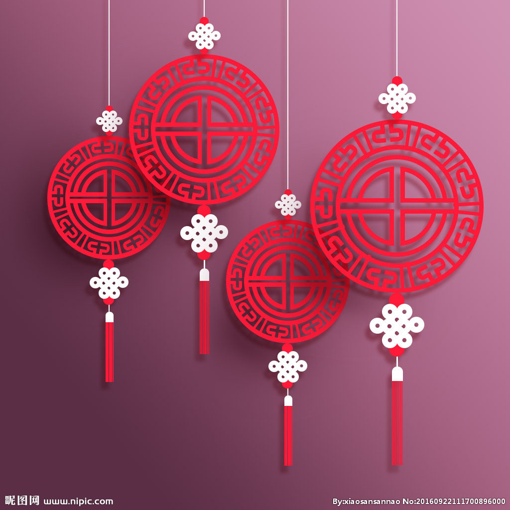 一根红绳编结,一根红绳同心结