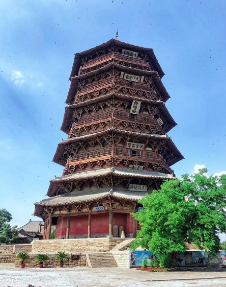 世界最美塔广州塔,中国第一木塔为何屹立1000年不倒