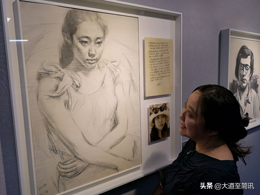 素描徐方,画家徐方素描