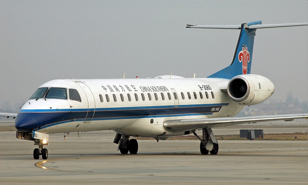 巴西erj-145客机,巴西航班到中国航线视频