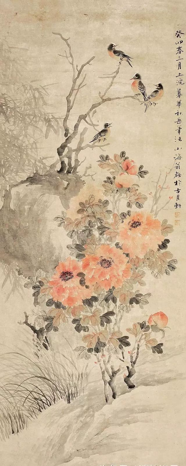 清代花鸟鱼虫画,清代国画名家花鸟鱼虫