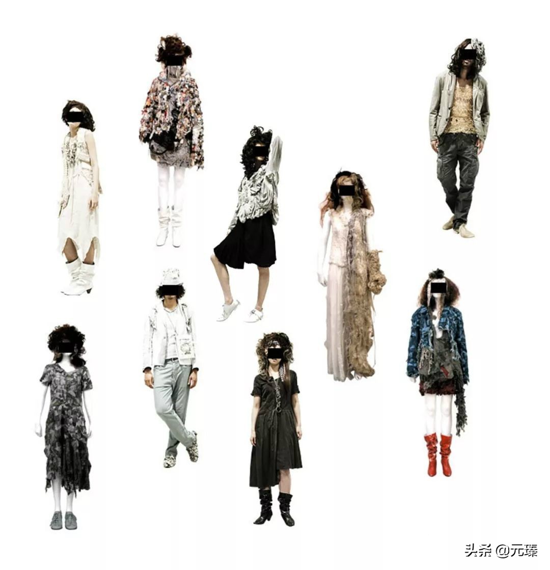 川久保玲时装秀经典款,川久保玲2017时装周