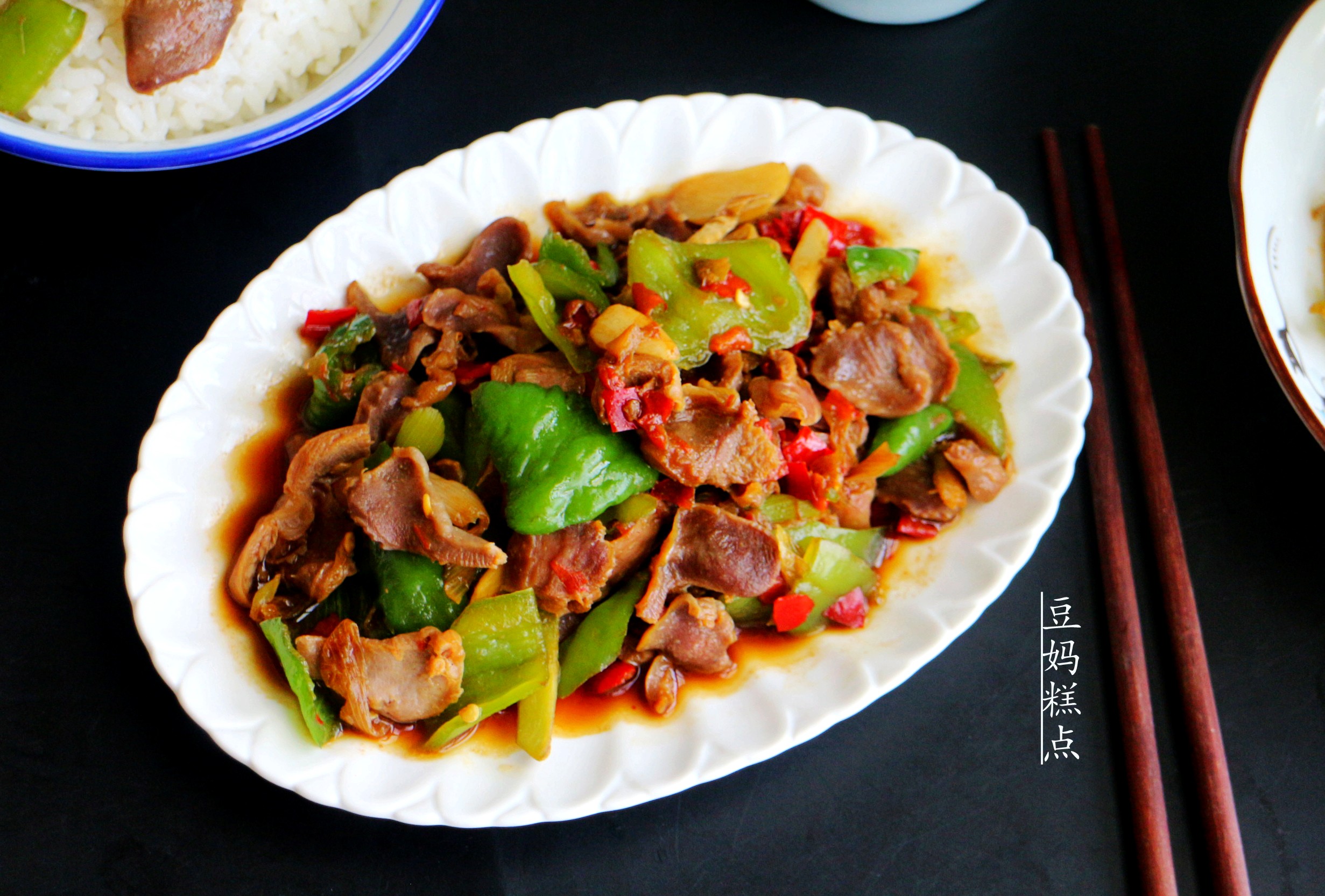 剁椒酸豆角鸡胗家常做法,剁椒炒鸡胗怎么调好吃