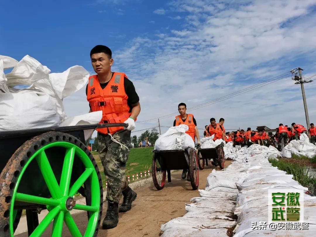 辛苦了！安徽总队一线官兵仍在艰苦作战、连续奋战