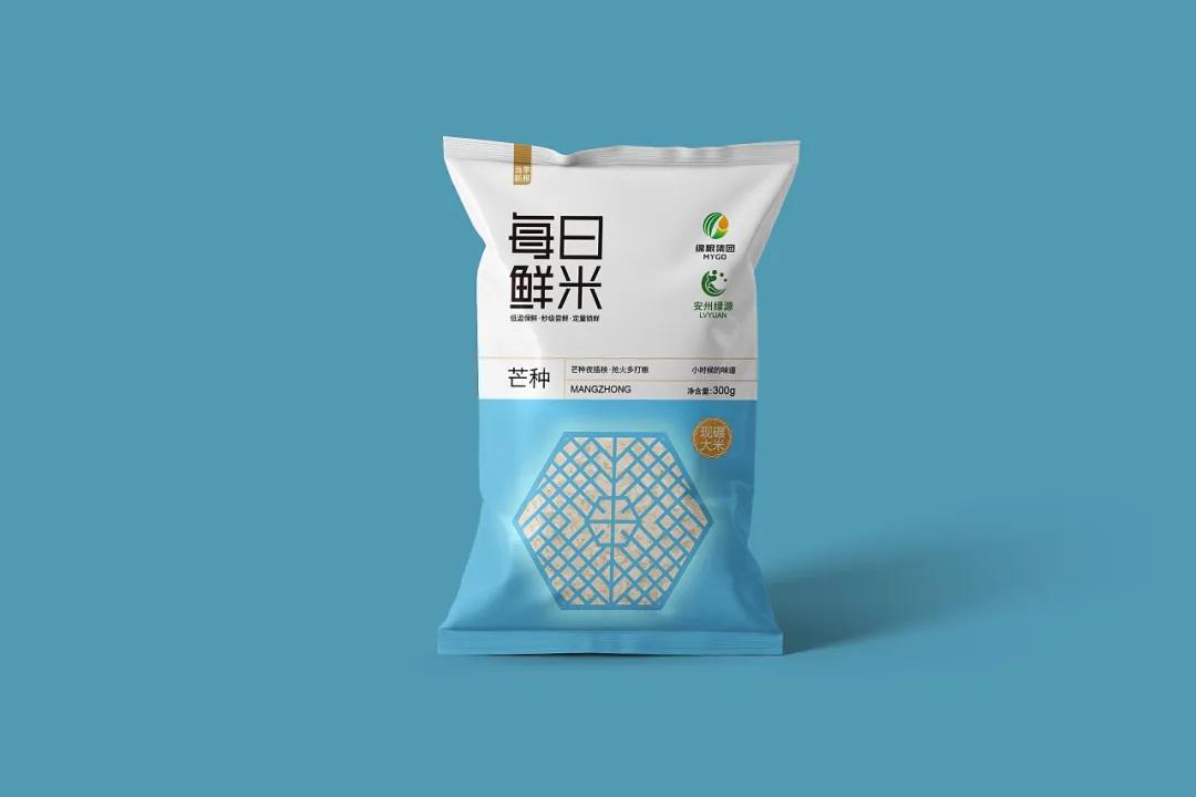 大米包装创意图案,国内大米包装设计现状