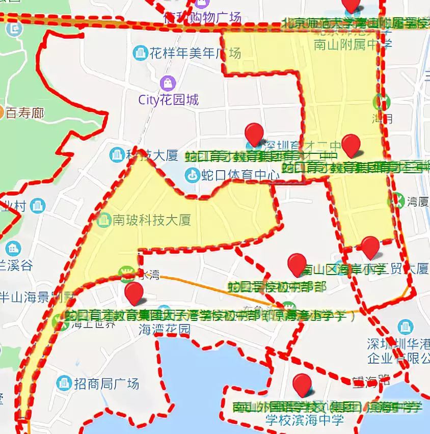 南山区排名靠前的中学,深圳南山区2021初中排名