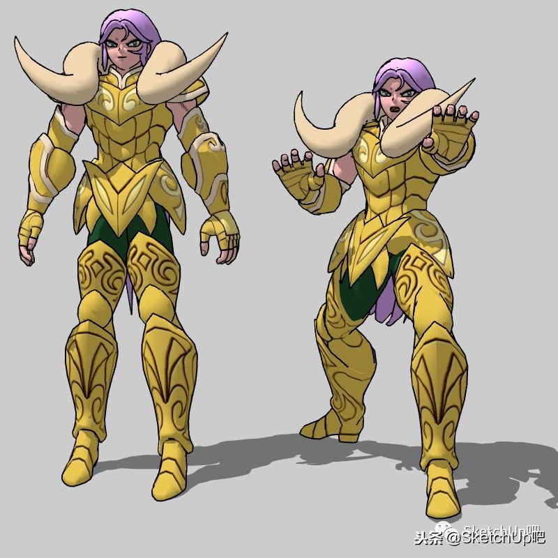 su建模还原照片,su建模自动赋予新材质