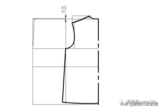 中式男装长袖裁剪与制作,零基础中式服装裁剪教程大全