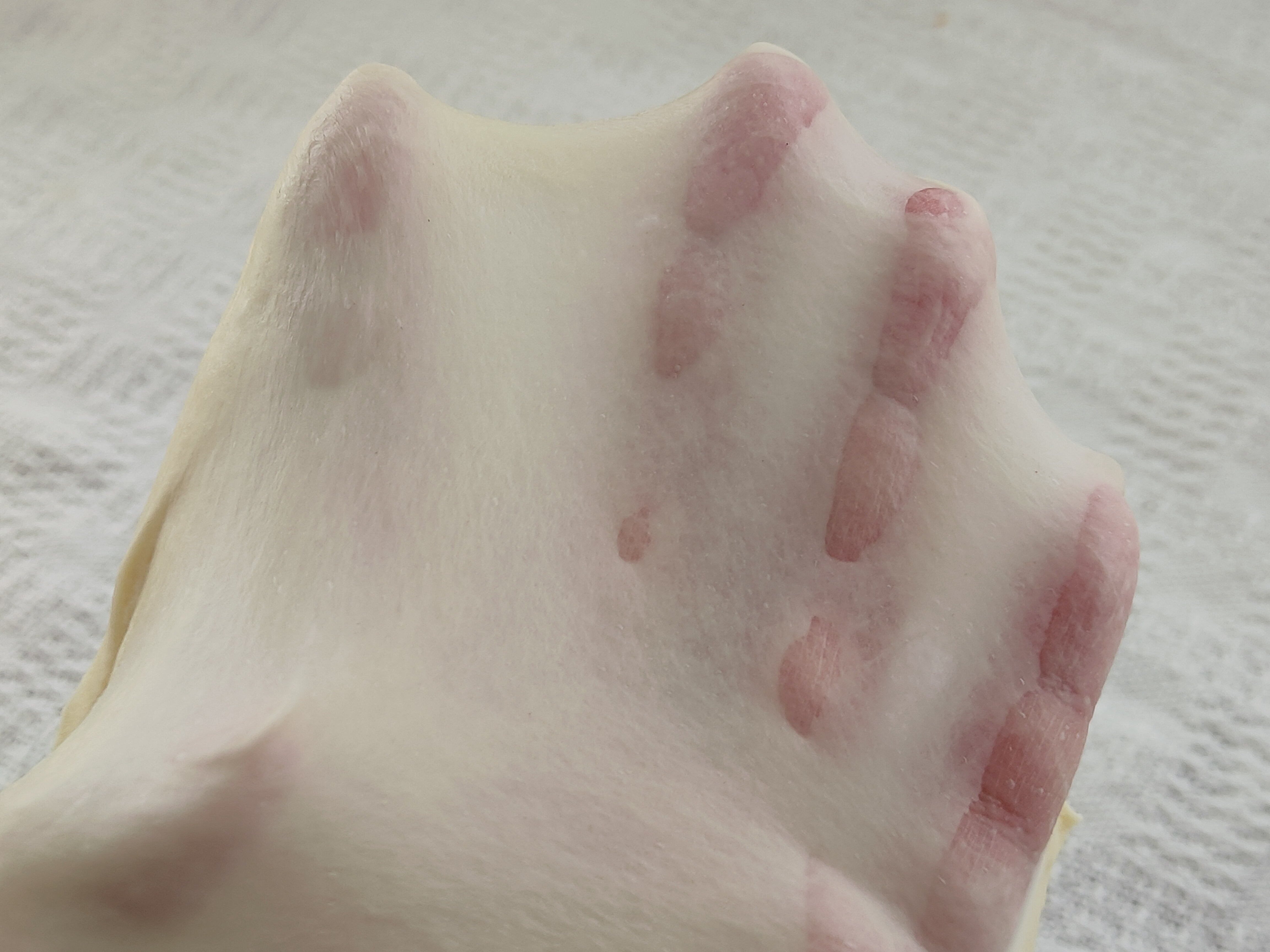 毛线团面包,用毛线编织面包