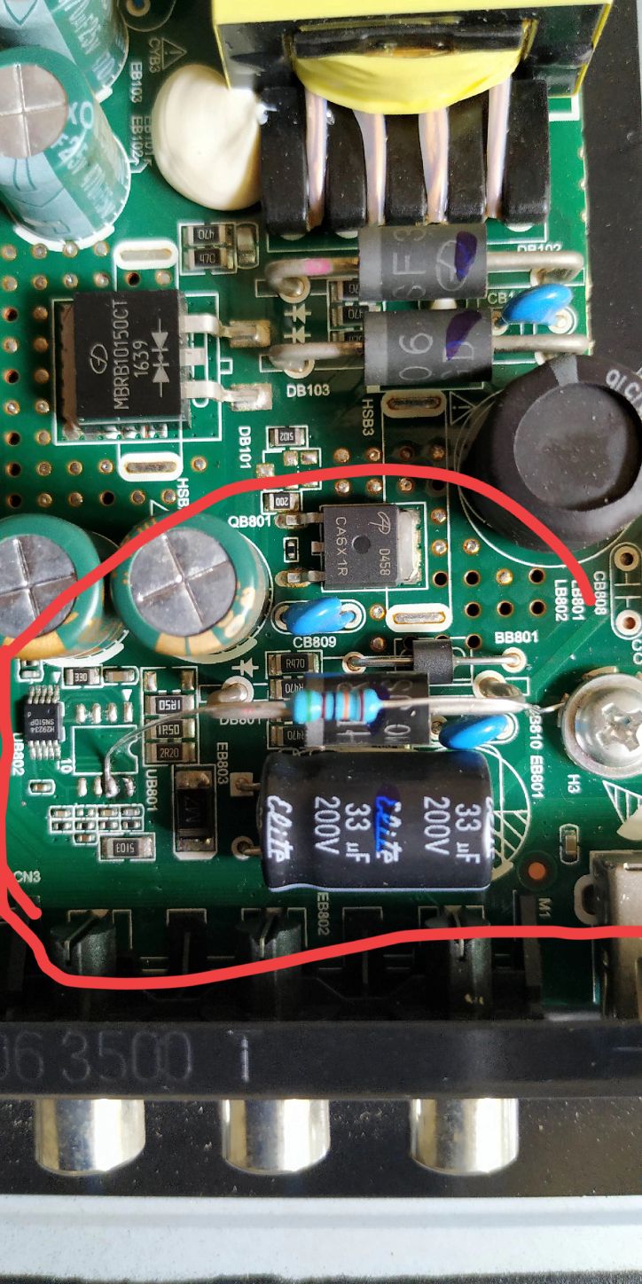 海尔ld32u3100无背光修理,海尔ld32u3100背光电源故障