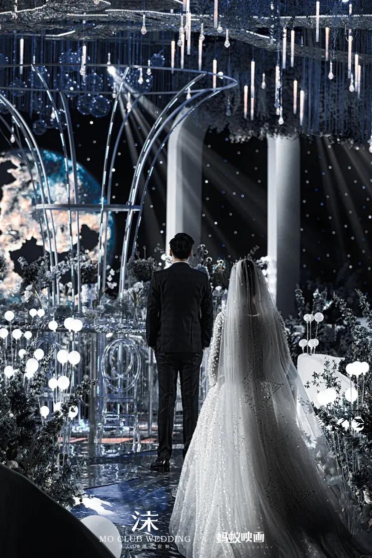 一场神秘浪漫的星空婚礼主题,一场神秘浪漫的星空婚礼