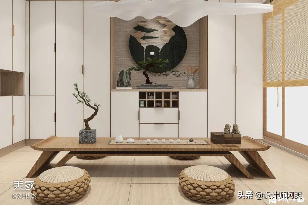 书房榻榻米外阳台一体设计,22个榻榻米设计