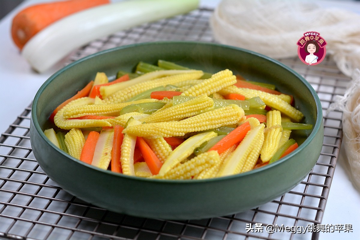 养生玉米笋小炒抖音团购,玉米笋家常菜小炒做法