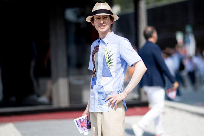 直男衬衫穿搭技巧,日系衬衫怎么选男