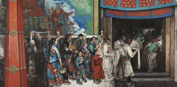 著名画僧史国良,出家的画家史国良