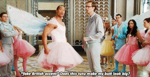 爸爸都是女儿奴巨石强森,巨石强森是好莱坞明星吗