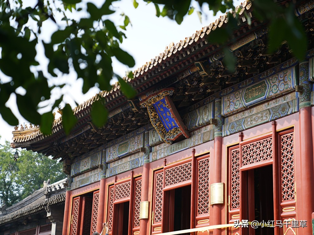 雍和宫游览记,北京行记