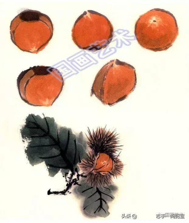 八种常见蔬菜画法,各种蔬菜画法