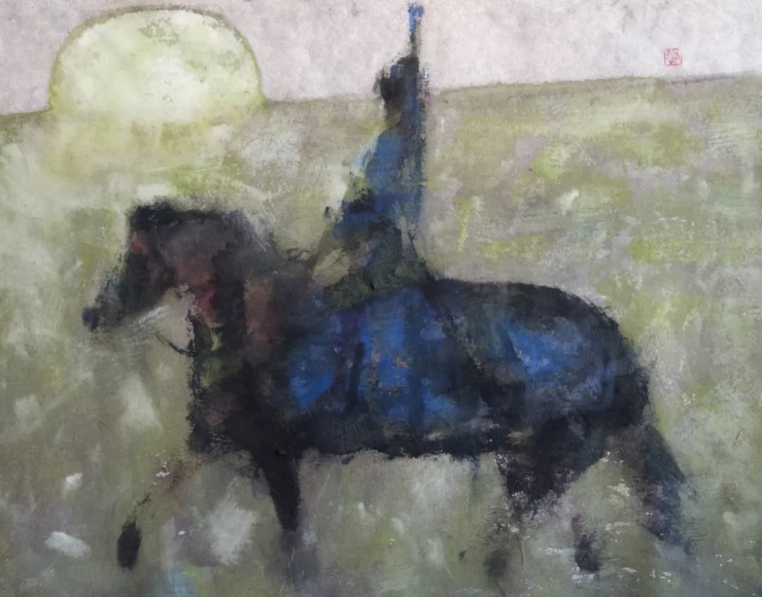 亦中亦西的艺术格局丨忆著名画家杨刚先生