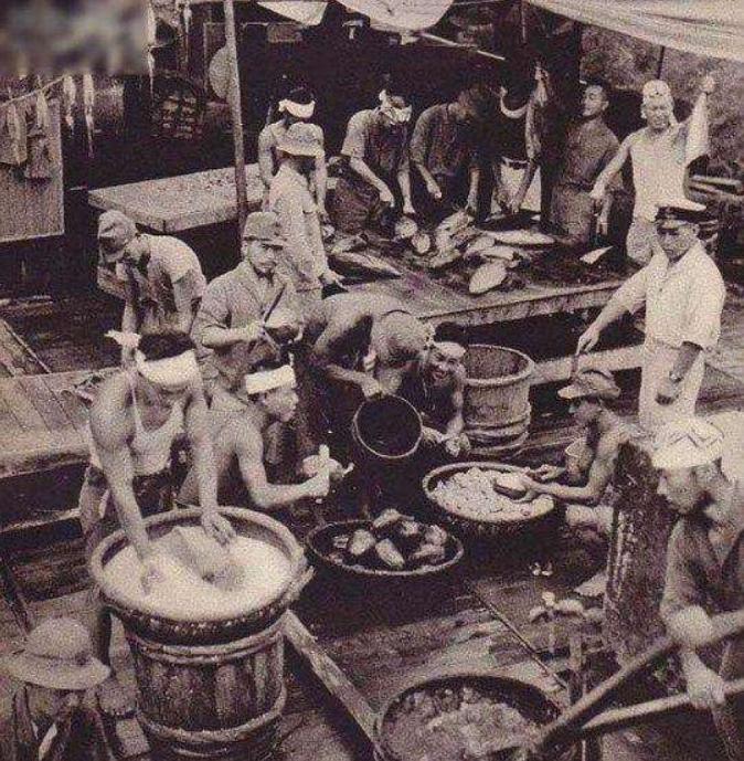 日本军队最好的伙食和最差的伙食,日本二战陆军真实伙食