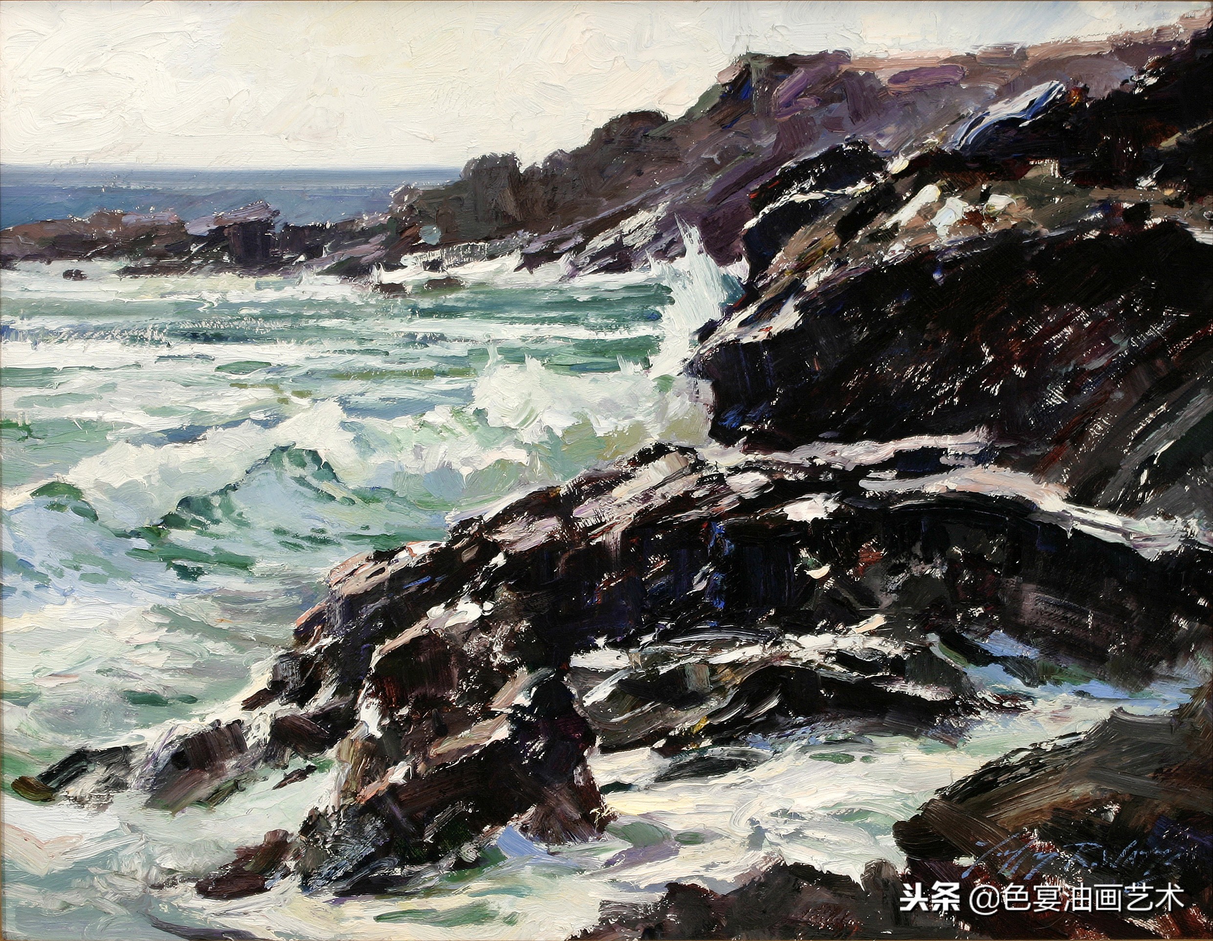 俄罗斯油画大师风景油画教程视频,油画大师油画风景创作教学视频