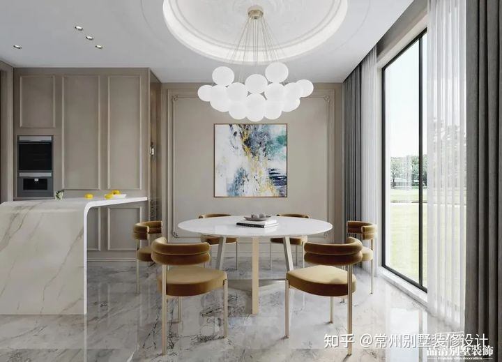 别墅装修美式轻奢风格视频,美式装修风格别墅案例